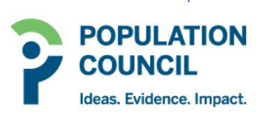 Image of Population Council logo