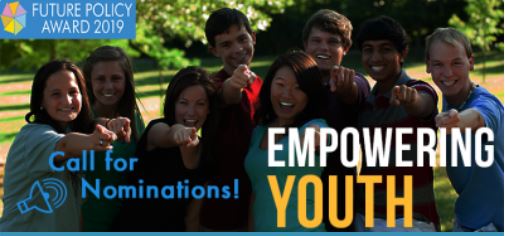 Image of a group of young people from youthpolicy.org website