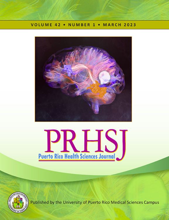 The cover of this journal has a lime green header and footer with black text for the volume details and publisher name, the centre of the page displays an image of a a brain silhouette with colorful neurons, the title of the journal appears below